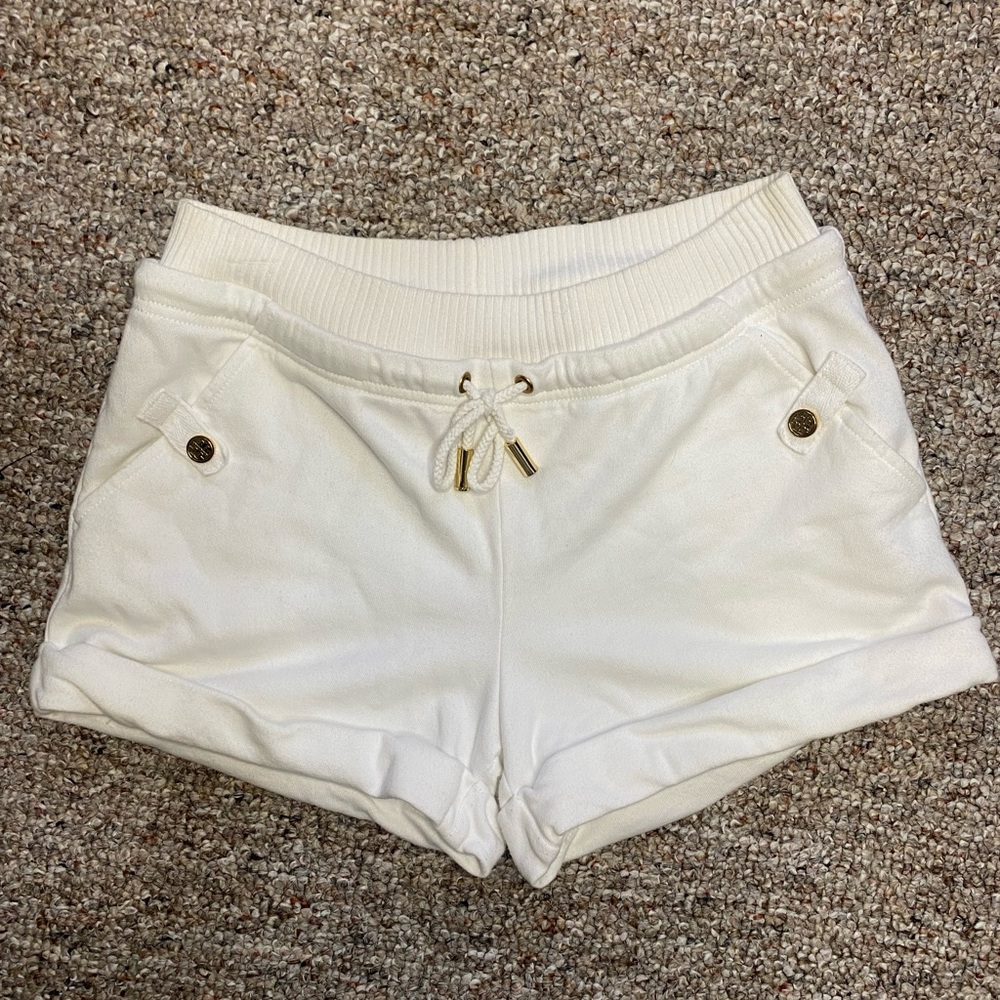 Tory Burch White Shorts